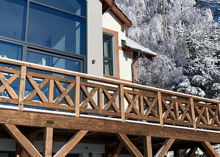 Luksusowa W Górach Sunny Slope - Szklarska Poręba, Widok Na Karkonosze, 2 Sauny, 5 łazienek, Tarasy, Ogród, 5 Do 12 Osób Willa *