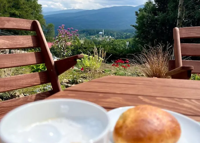Luksusowa W Gorach Sunny Slope - Szklarska Poreba, Widok Na Karkonosze, 2 Prywatne Sauny W Cenie, 5 Lazienek, Tarasy, Ogrod