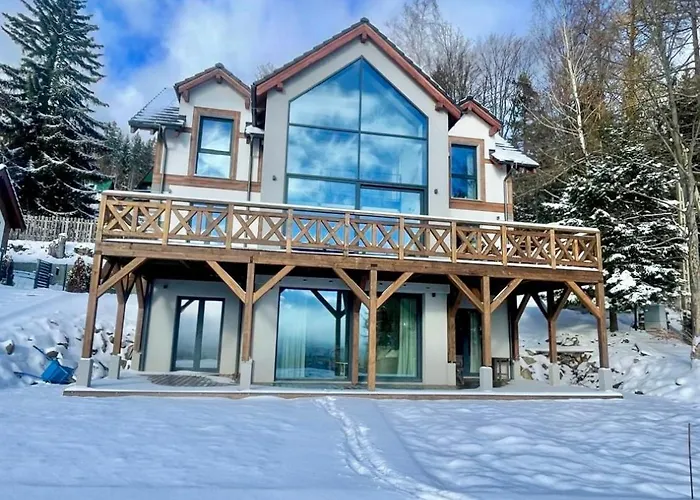 Luksusowa W Gorach Sunny Slope - Szklarska Poreba, Widok Na Karkonosze, 2 Prywatne Sauny W Cenie, 5 Lazienek, Tarasy, Ogrod